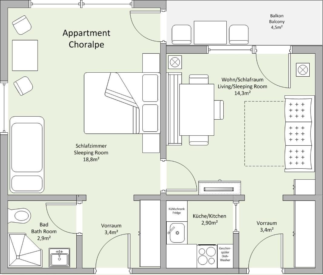 Apartment Neuhaushof Westendorf Luaran gambar
